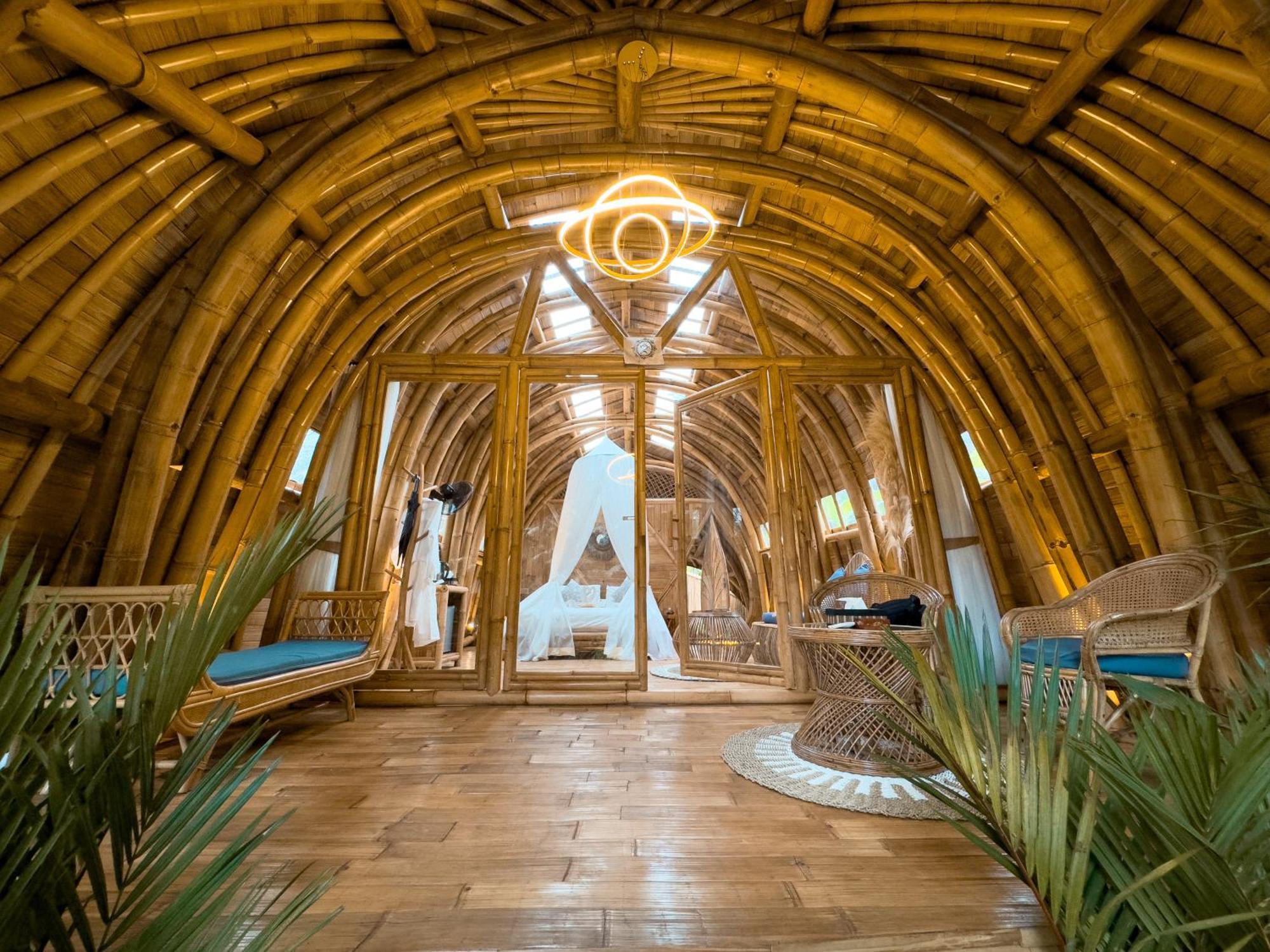 Bamboo House - Ecobreeze Villa Sidemen  Exteriör bild