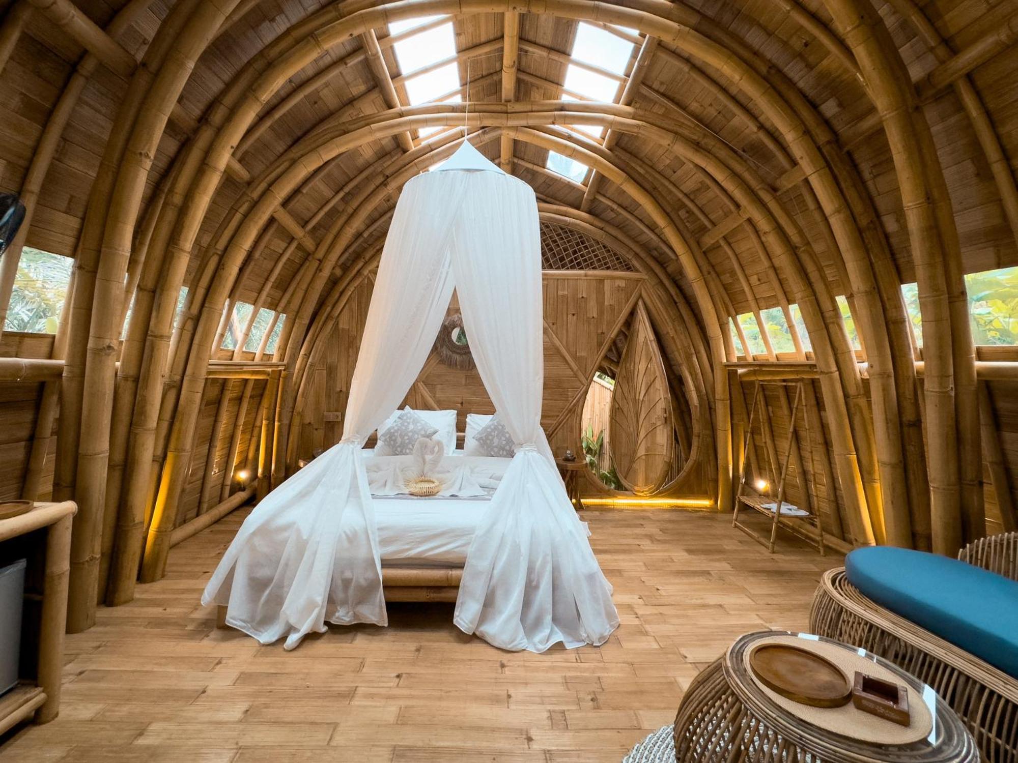 Bamboo House - Ecobreeze Villa Sidemen  Exteriör bild