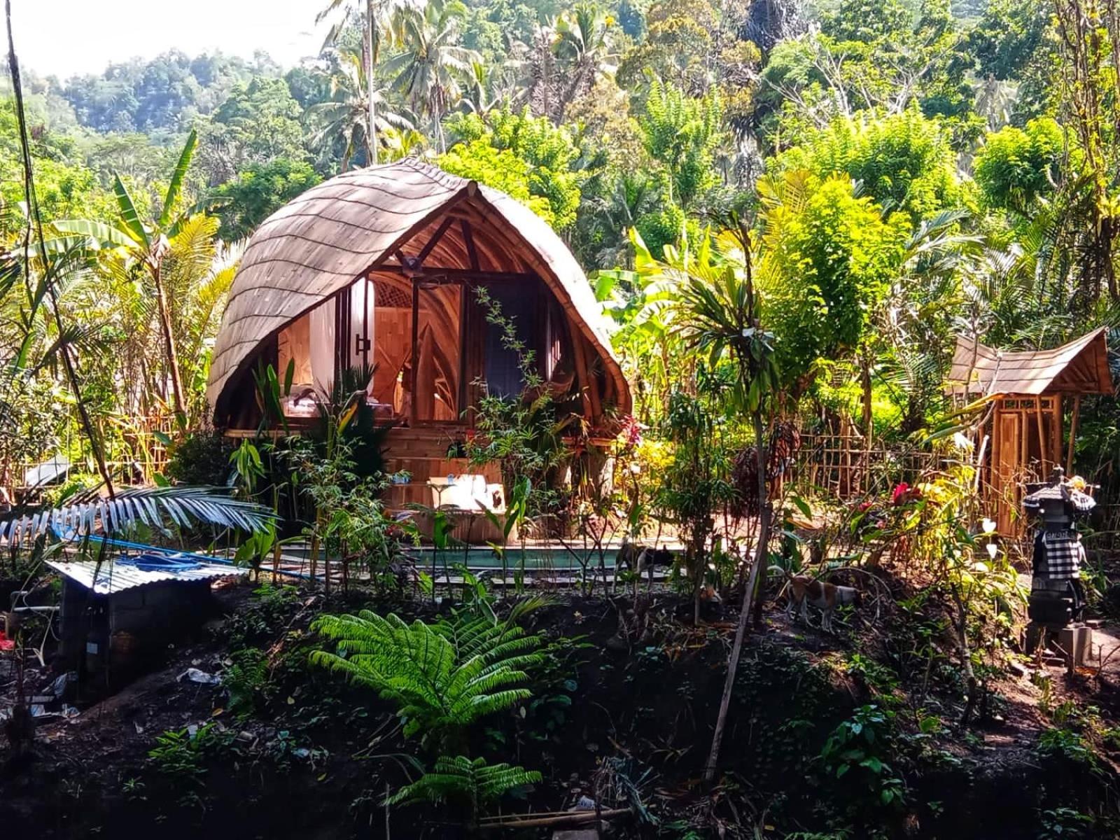 Bamboo House - Ecobreeze Villa Sidemen  Exteriör bild