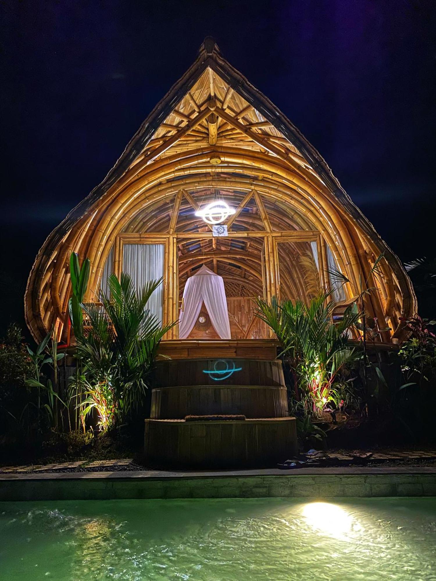 Bamboo House - Ecobreeze Villa Sidemen  Exteriör bild