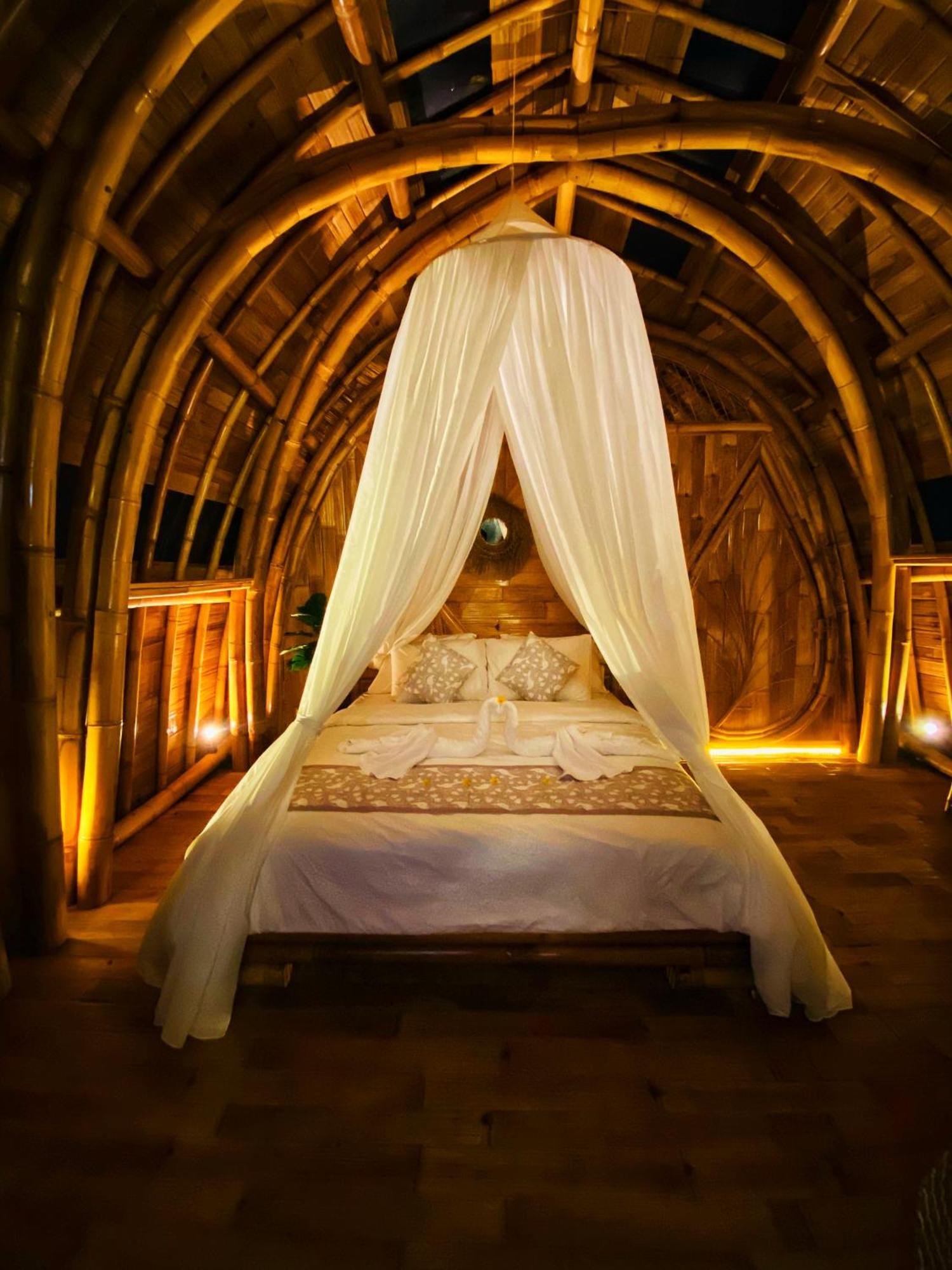 Bamboo House - Ecobreeze Villa Sidemen  Exteriör bild