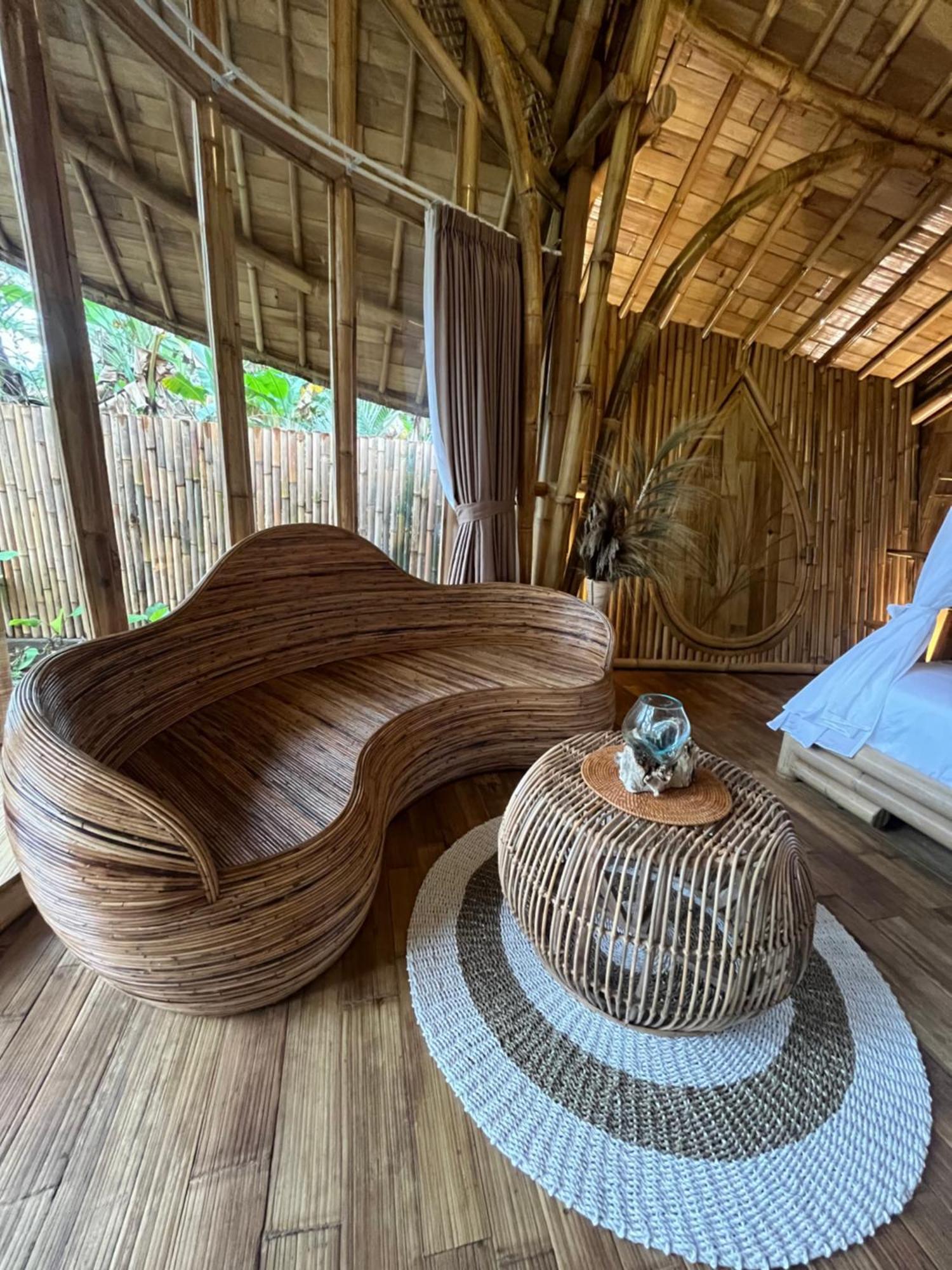 Bamboo House - Ecobreeze Villa Sidemen  Exteriör bild