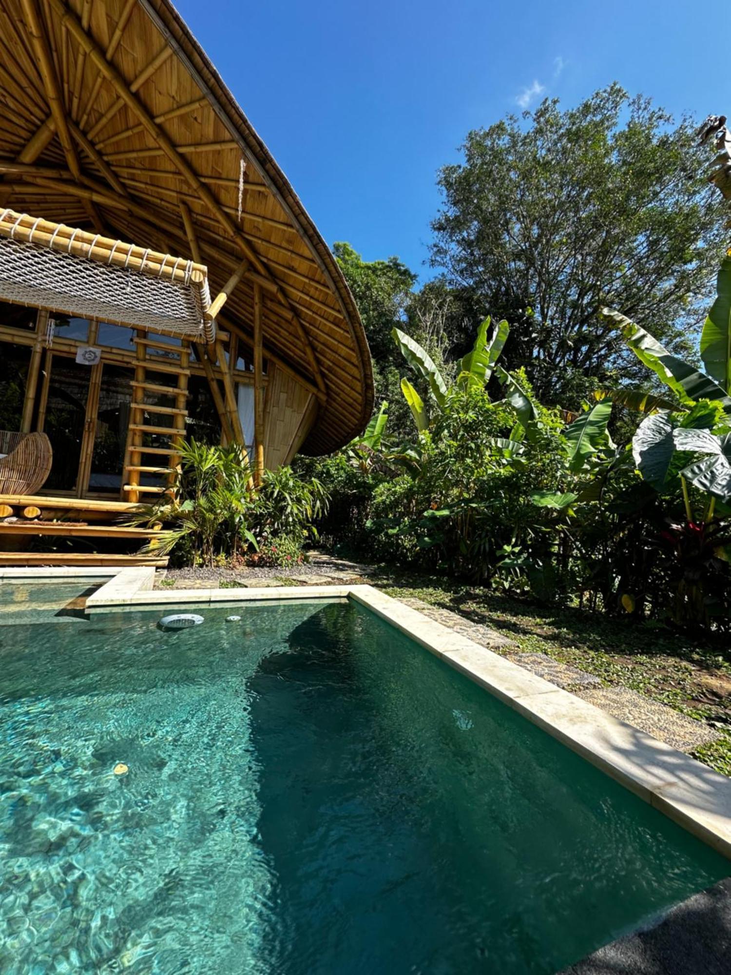 Bamboo House - Ecobreeze Villa Sidemen  Exteriör bild