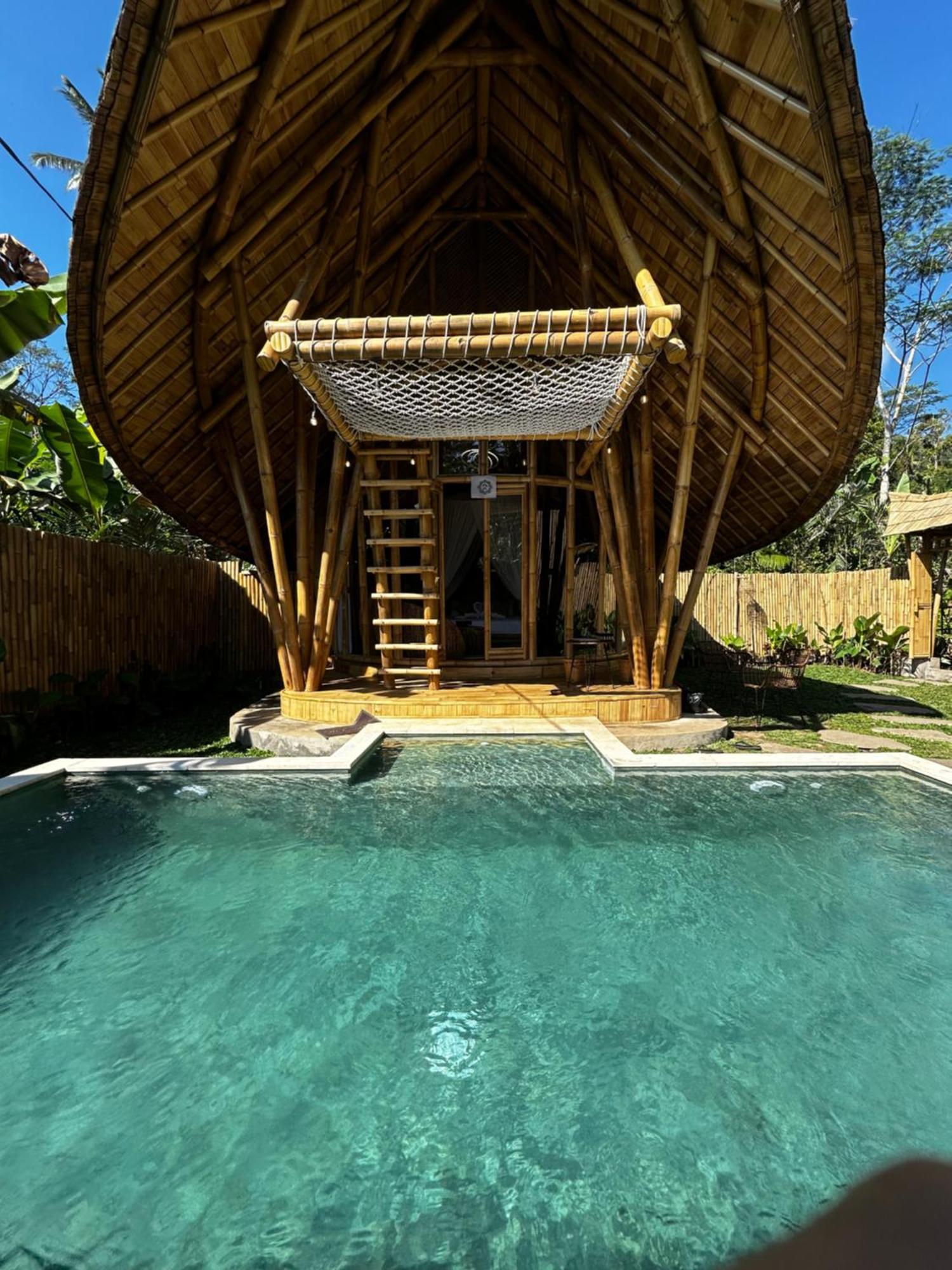 Bamboo House - Ecobreeze Villa Sidemen  Exteriör bild