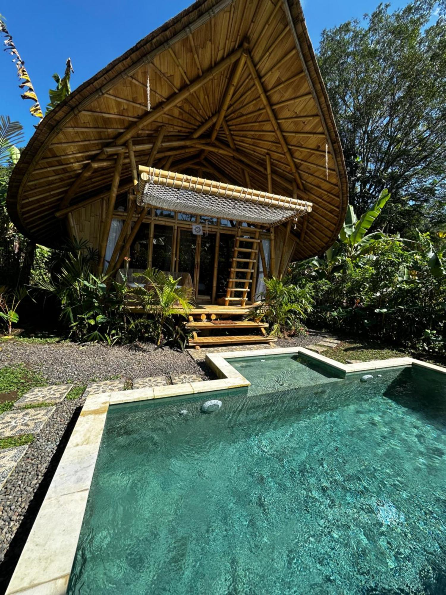 Bamboo House - Ecobreeze Villa Sidemen  Exteriör bild