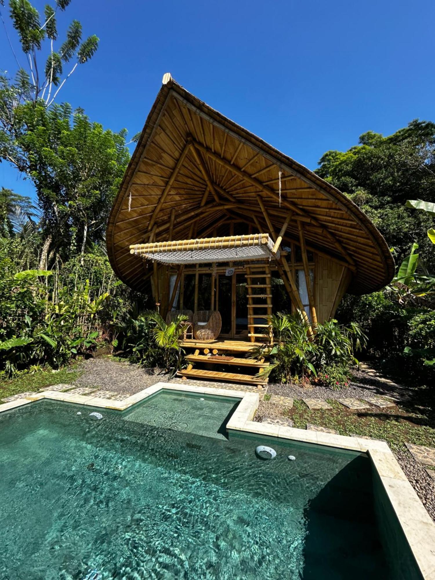 Bamboo House - Ecobreeze Villa Sidemen  Exteriör bild