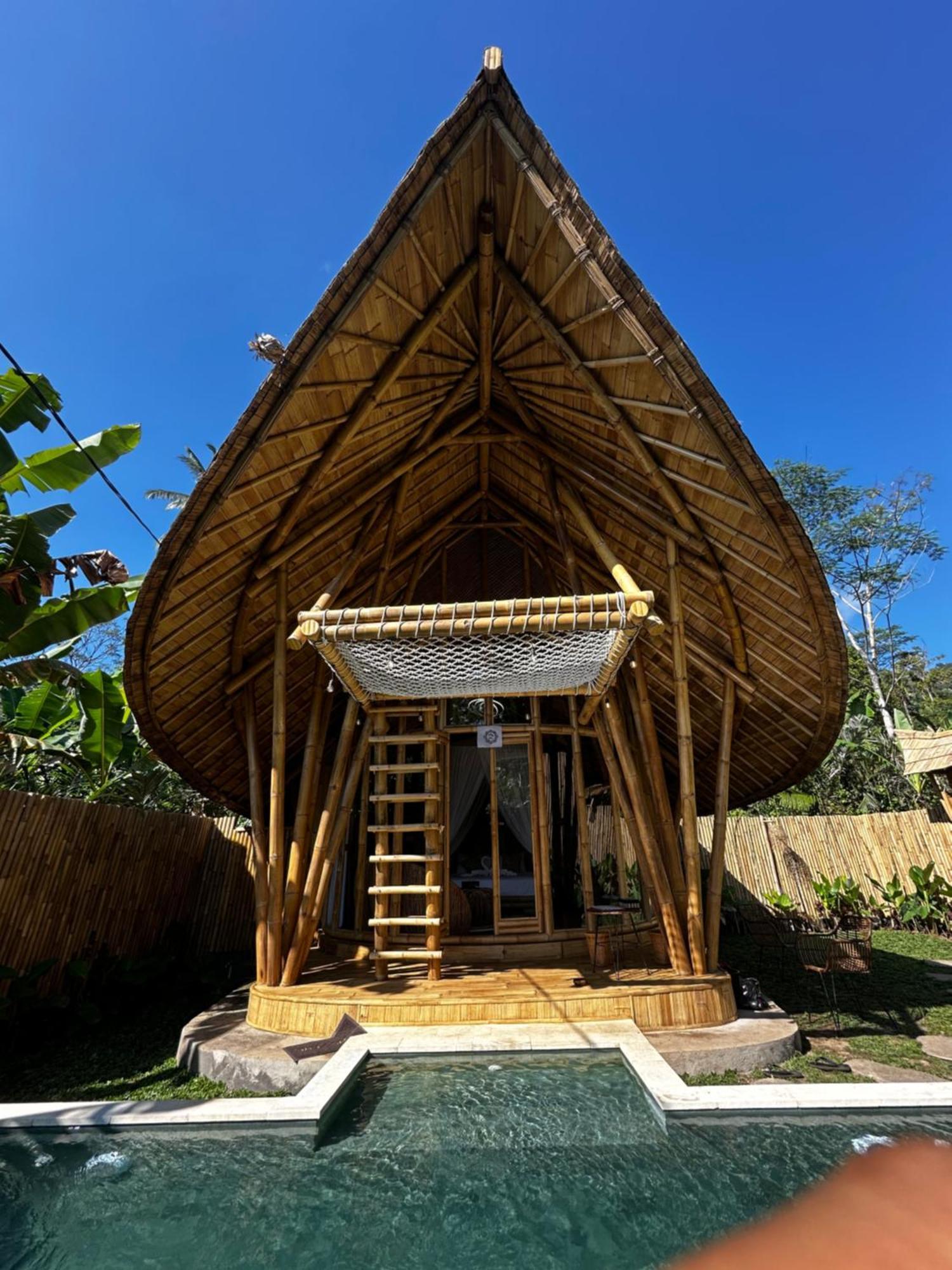 Bamboo House - Ecobreeze Villa Sidemen  Exteriör bild