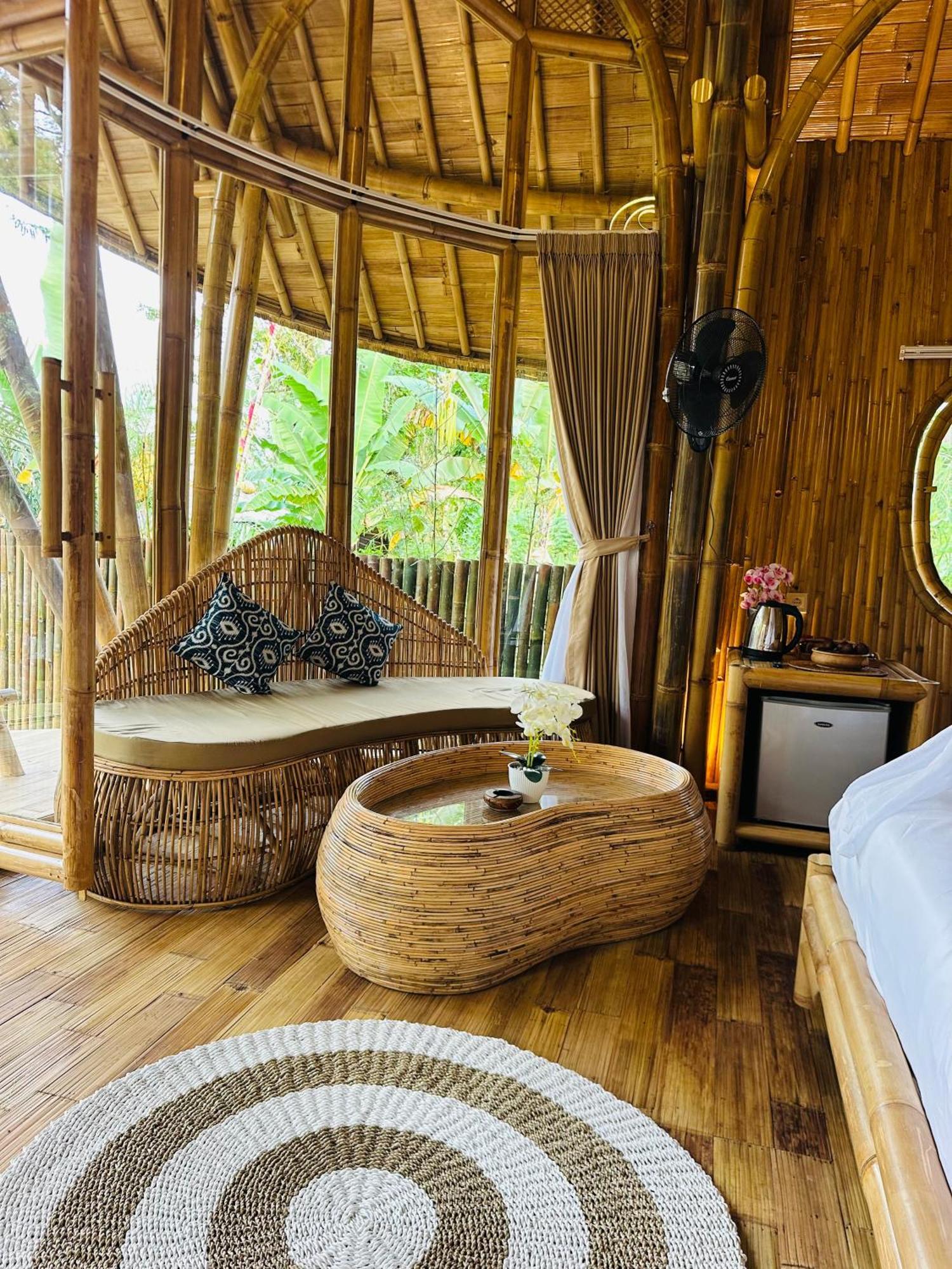 Bamboo House - Ecobreeze Villa Sidemen  Exteriör bild