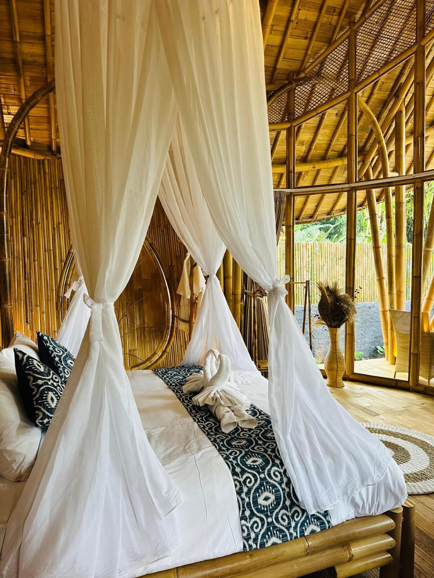 Bamboo House - Ecobreeze Villa Sidemen  Exteriör bild