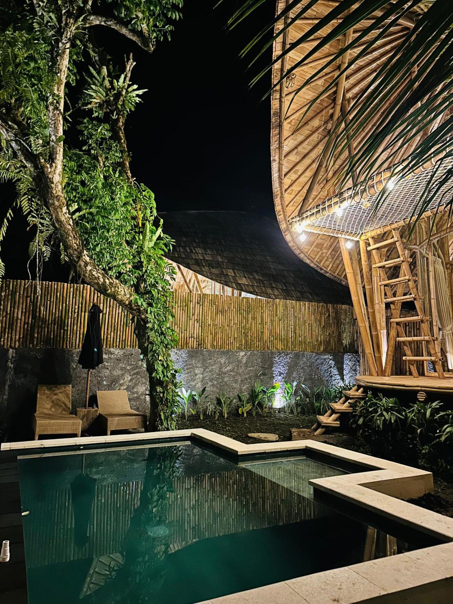Bamboo House - Ecobreeze Villa Sidemen  Exteriör bild